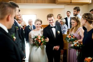 Einzug Braut und Bräutigam