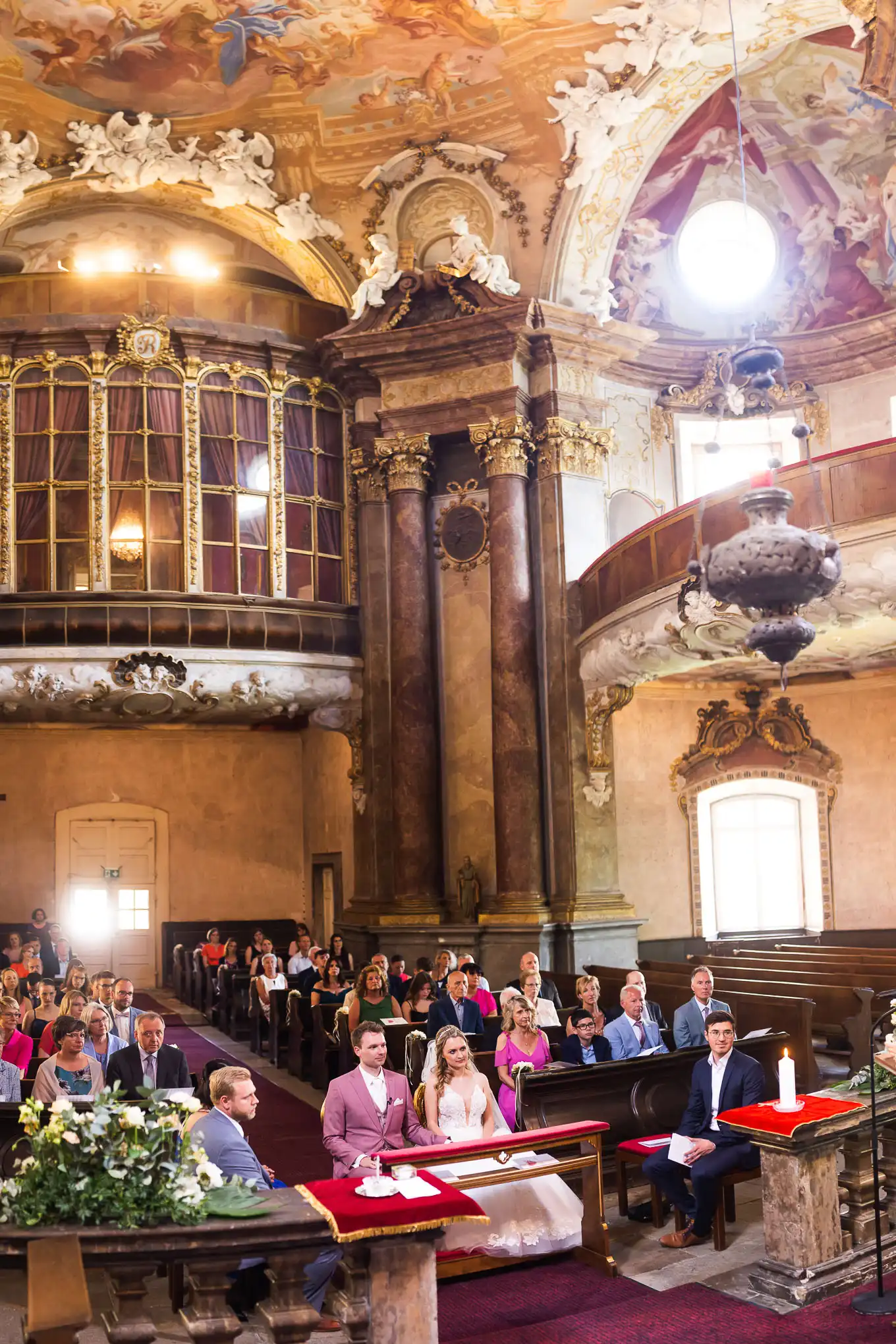 Trauung in Ludwigsburg Schlosskapelle